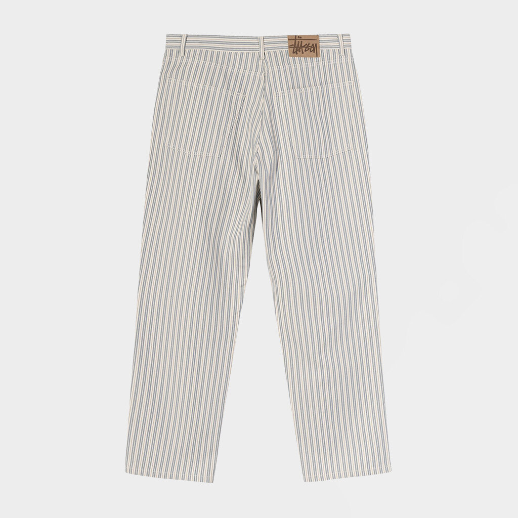 Stussy stripe big ol jeans Clearance