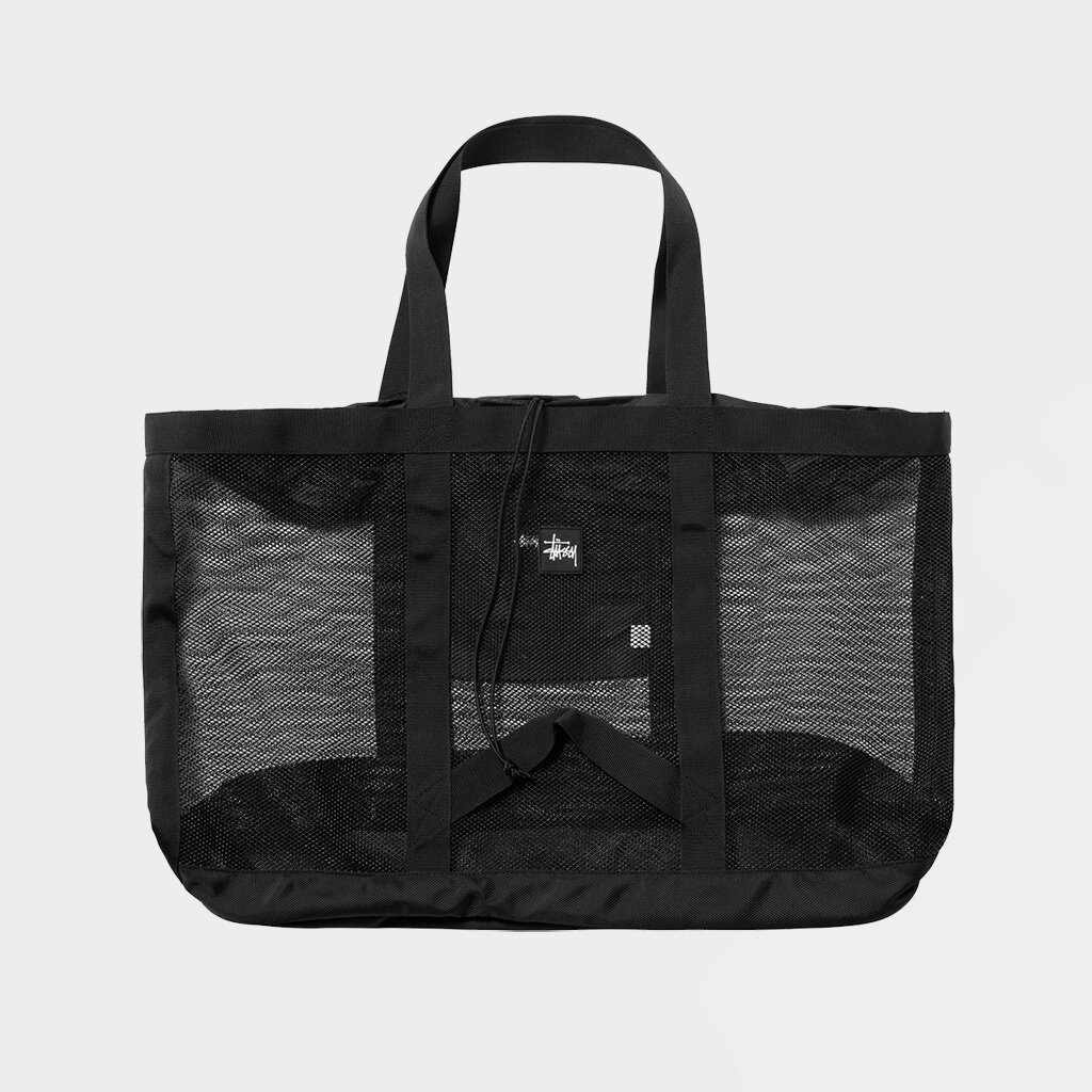 black beach tote