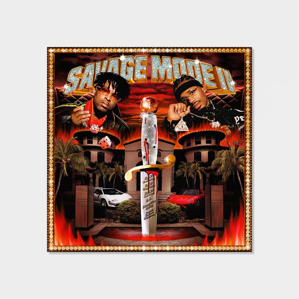Shelta - 21 Savage & Metro Boomin Savage Mode II LP Vinyl (2A3113)