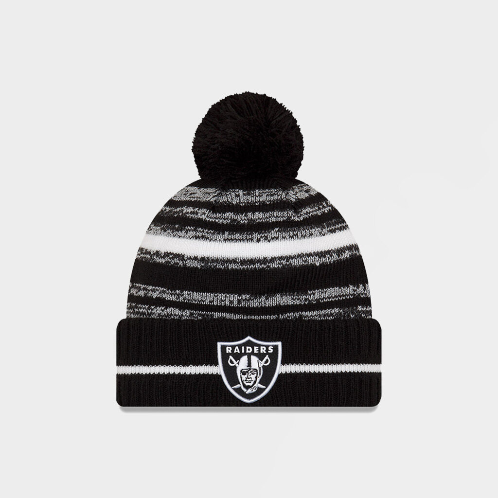 Vegas Raiders Sport Knit Beanie Black 