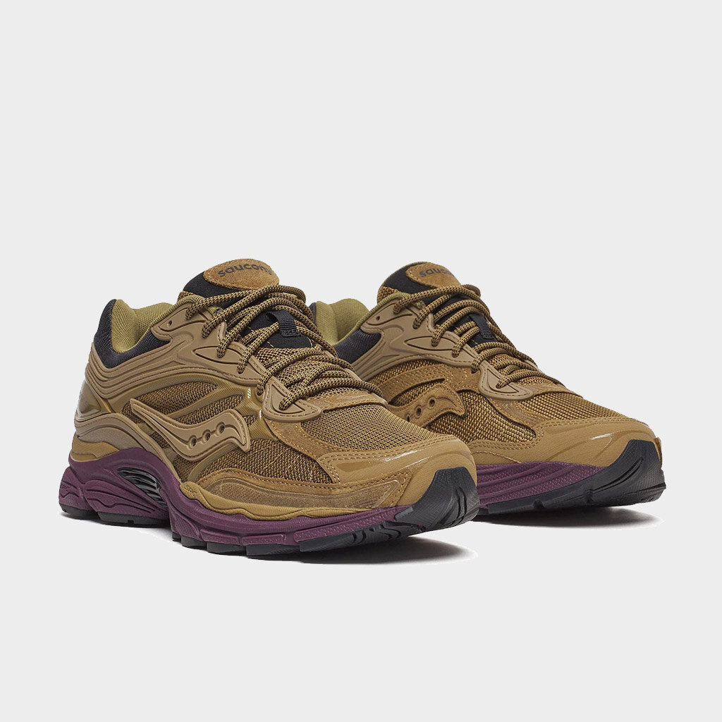 Shelta Saucony Progrid Omni Brown/Wine (70897-05)