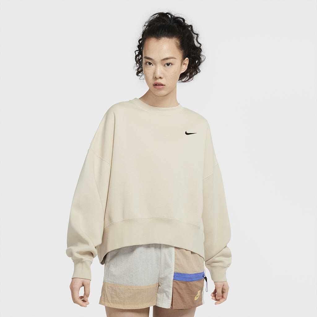 beige nike womens