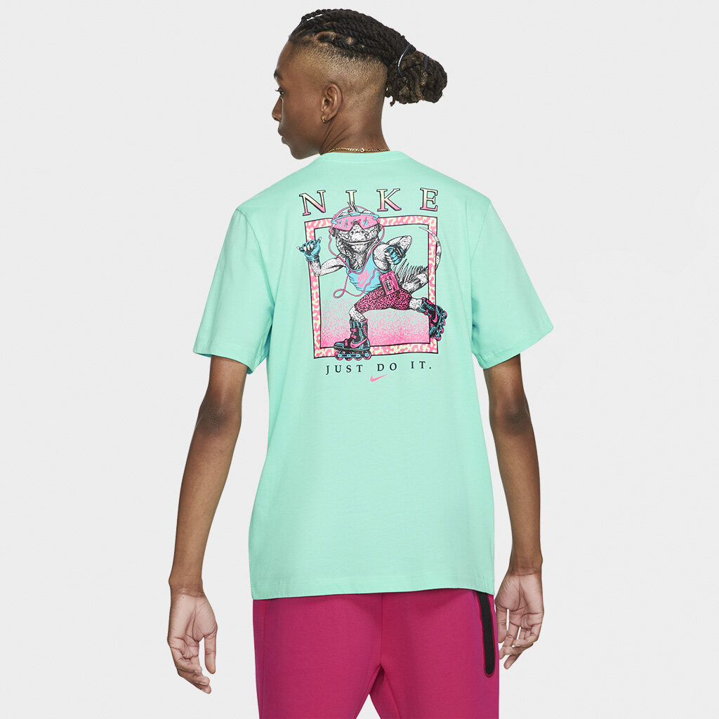 Shelta Nike Sportswear T Shirt Tropical Twist Turkos Dd1284 307 Shelta Nike Sportswear T Shirt Tropical Twist Turkos Dd1284 307