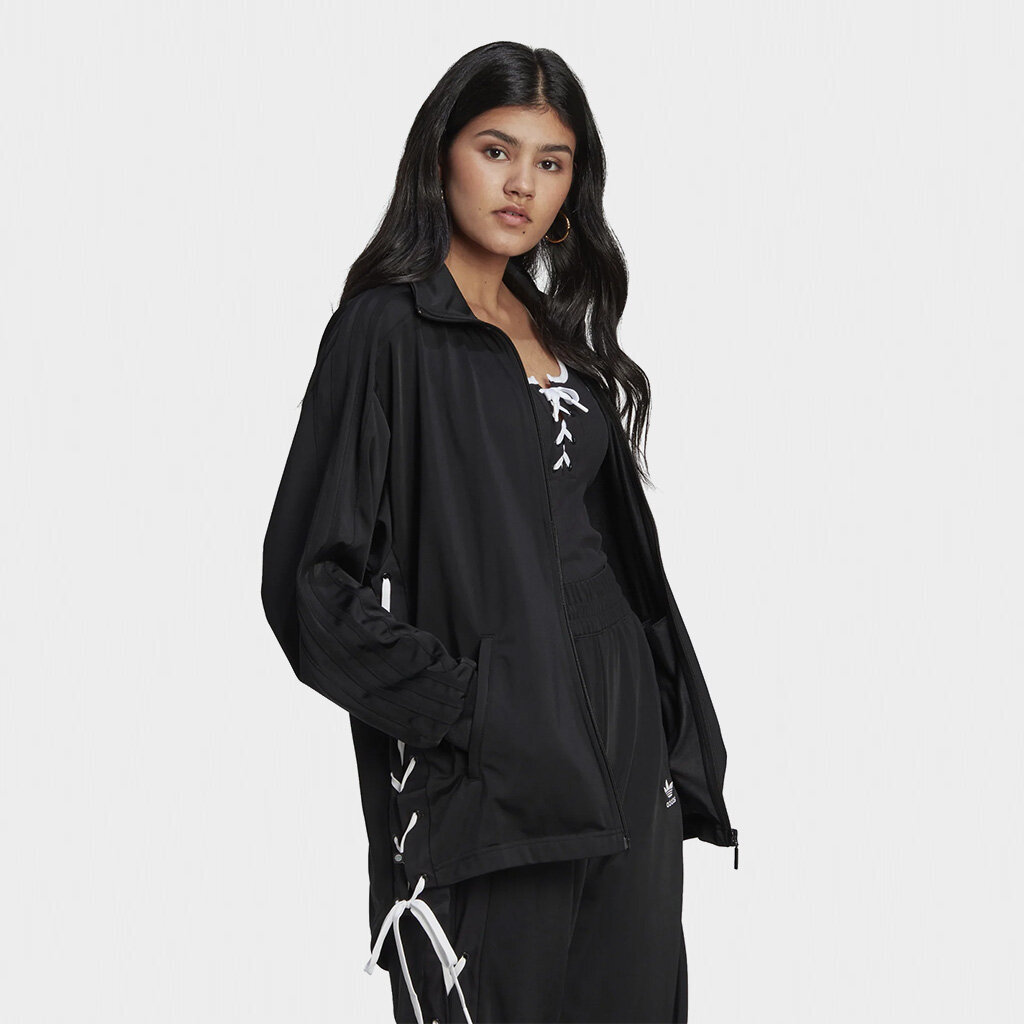 Shelta - Adidas Originals Womens Laced Tracktop Black (HK5071)
