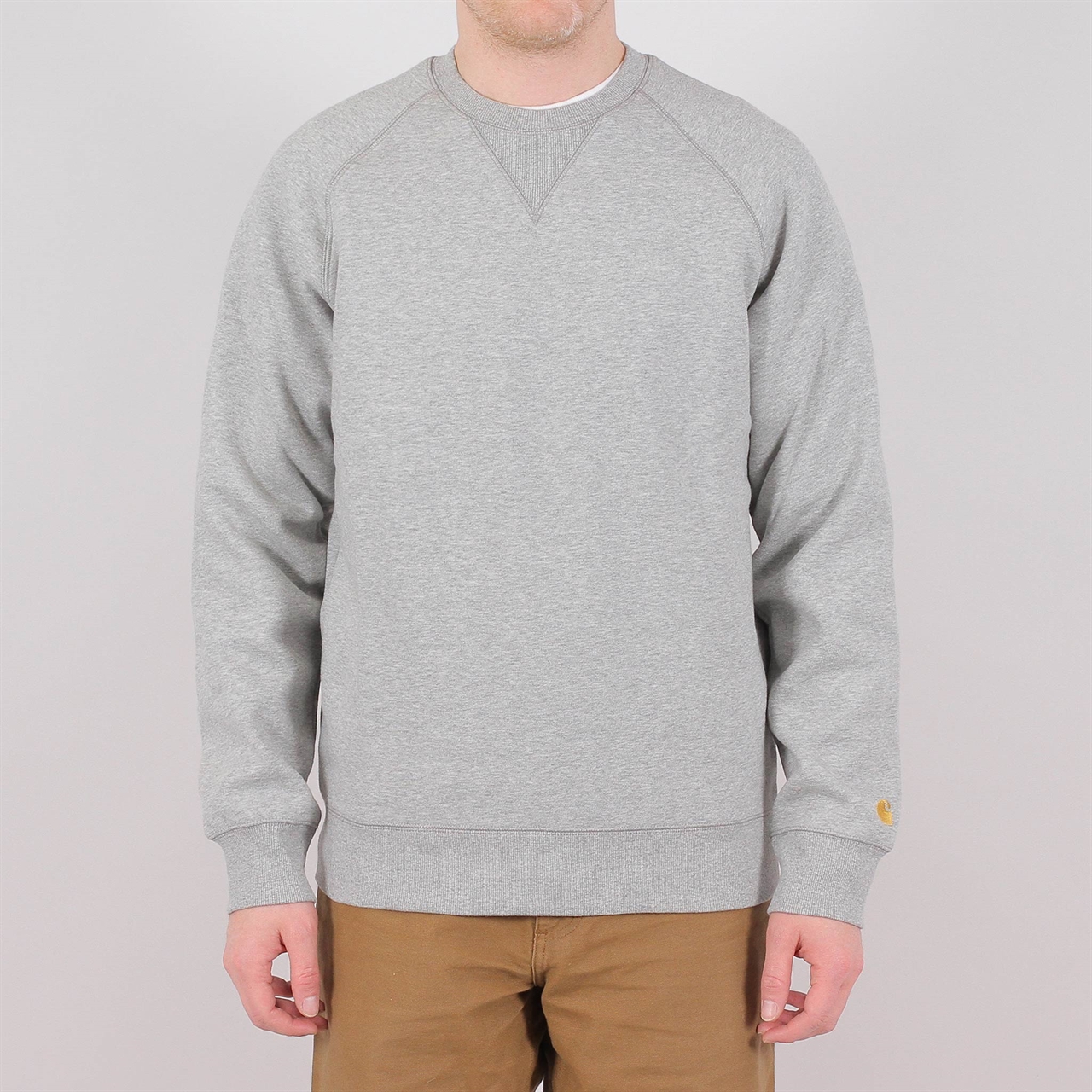 carhartt chase sweatshirt grey