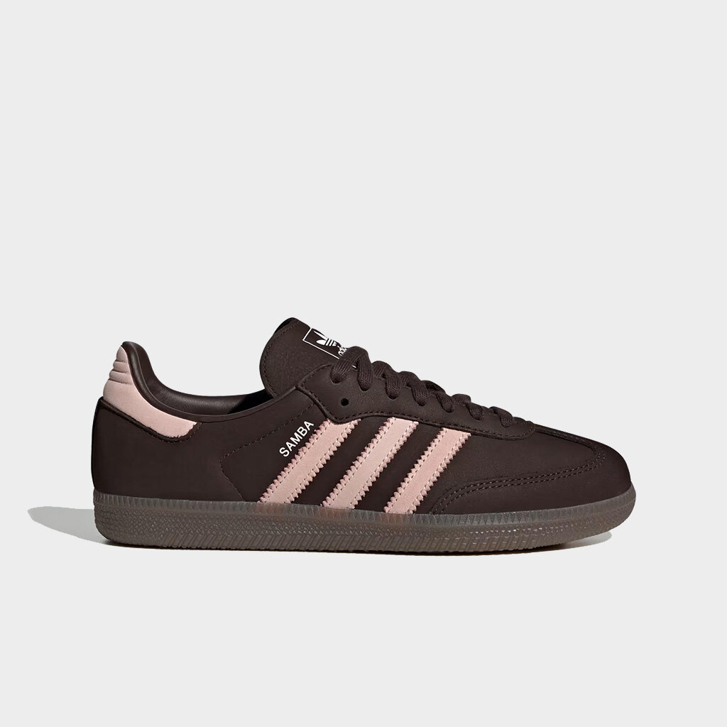 Shelta - Adidas Originals Womens Samba OG Aurora Coffee Sandy Pink (IH Shelta - Adidas Originals Womens Samba OG Aurora Coffee Sandy Pink (IH