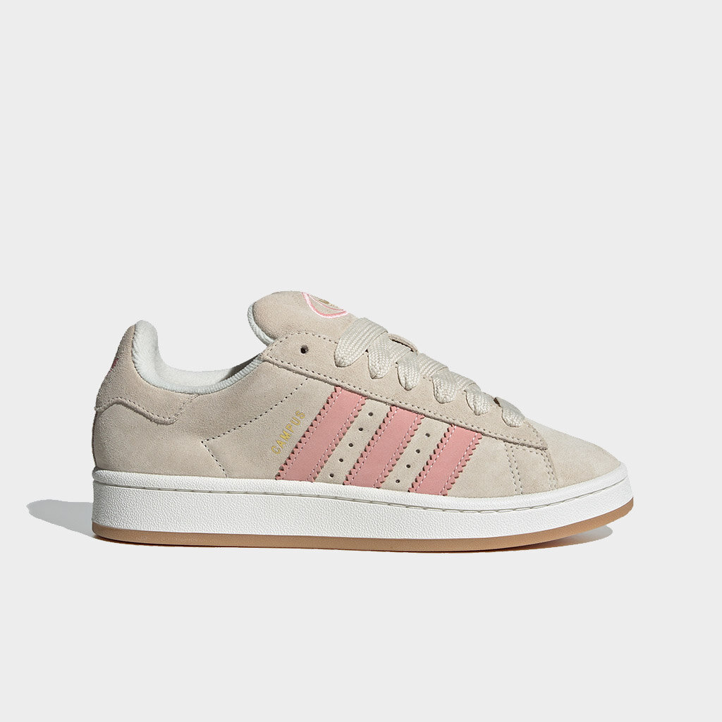 Shelta - Adidas Originals Womens Campus 00s Cream White/Pink (JI2752)