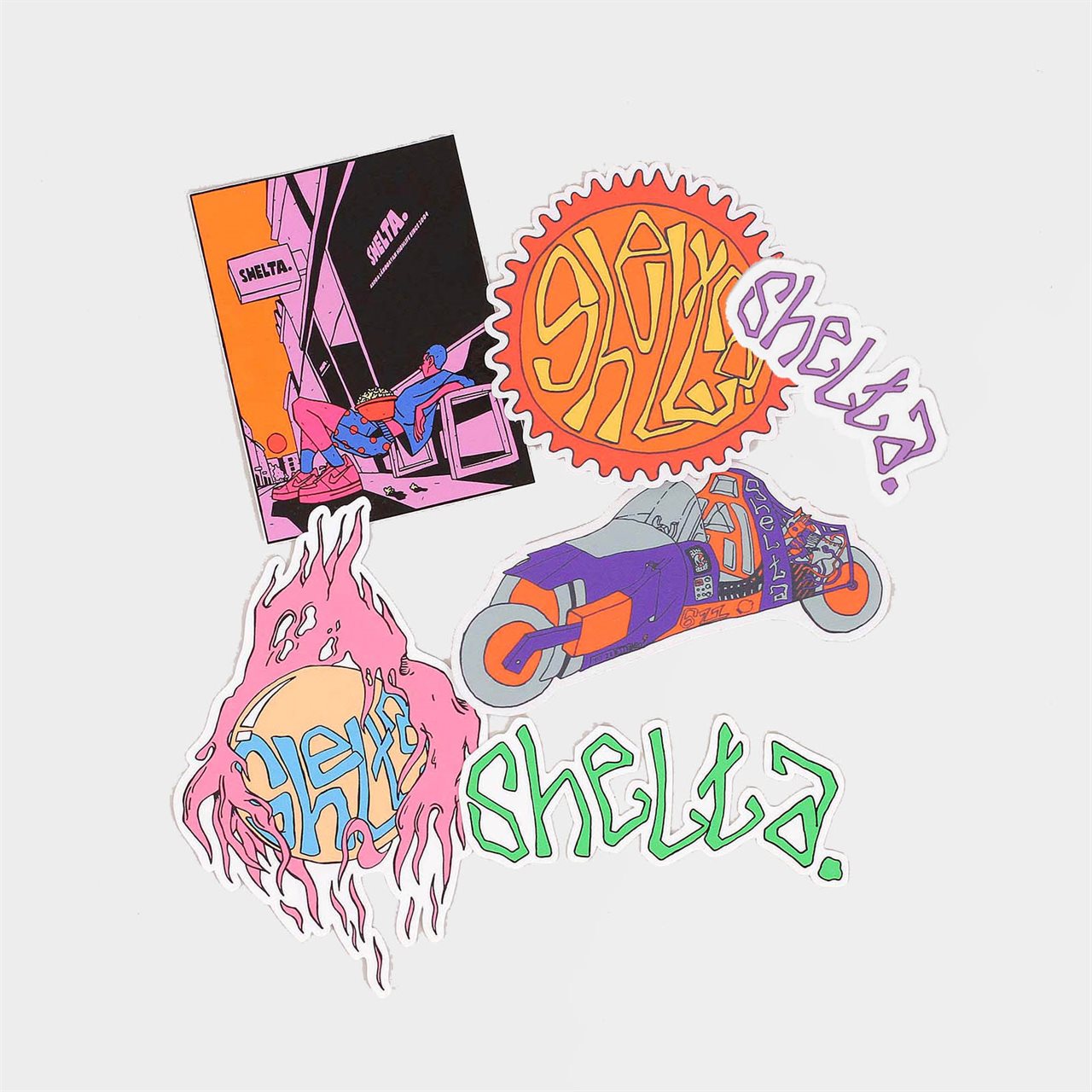 Shelta - Shelta Sticker 5-Pack (SHST-5P-ST)