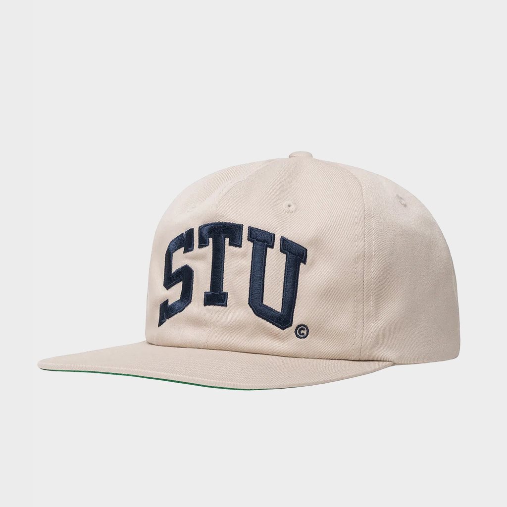 Shelta - Stussy Stu Arch Strapback Cap Khaki (1311066-1007)