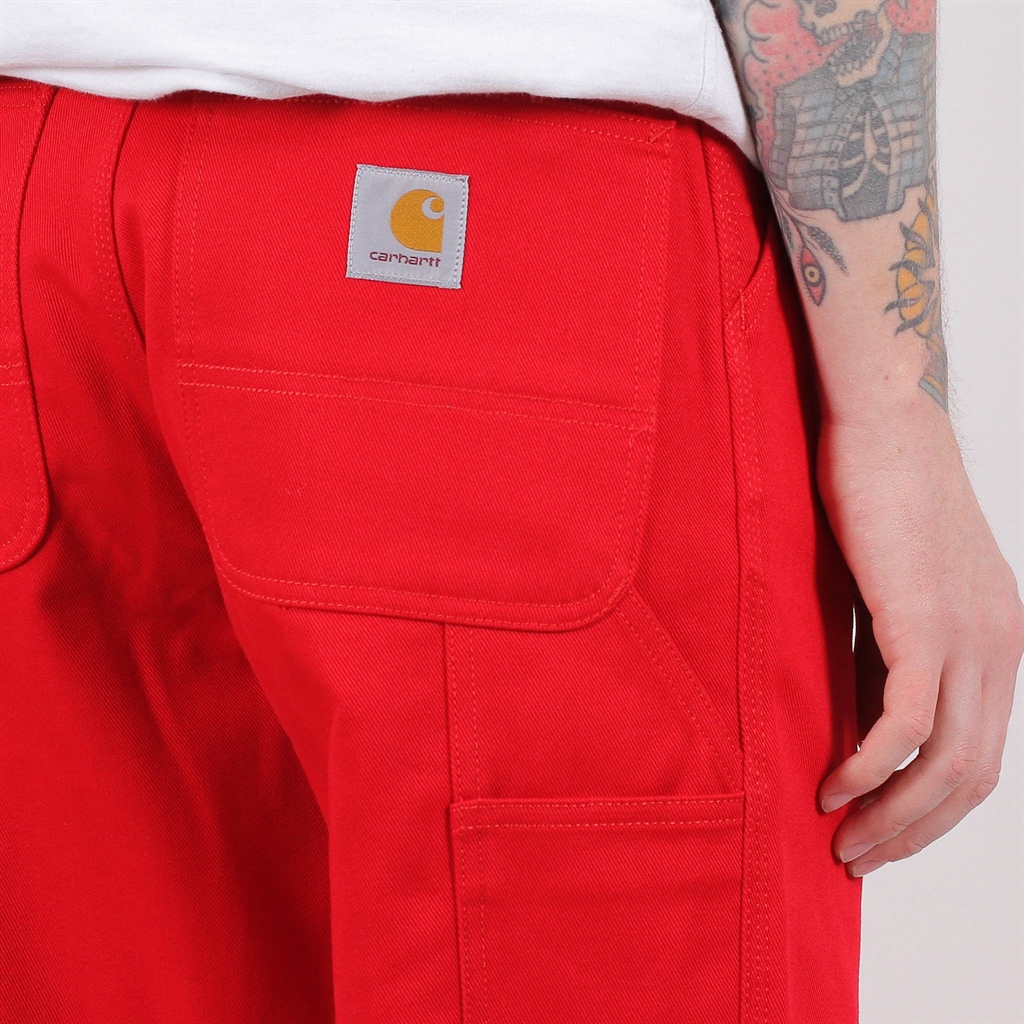 red carhartt pants