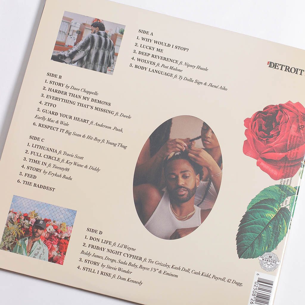 Big Sean Detroit LP Vinyl (2A4612) - Main Image