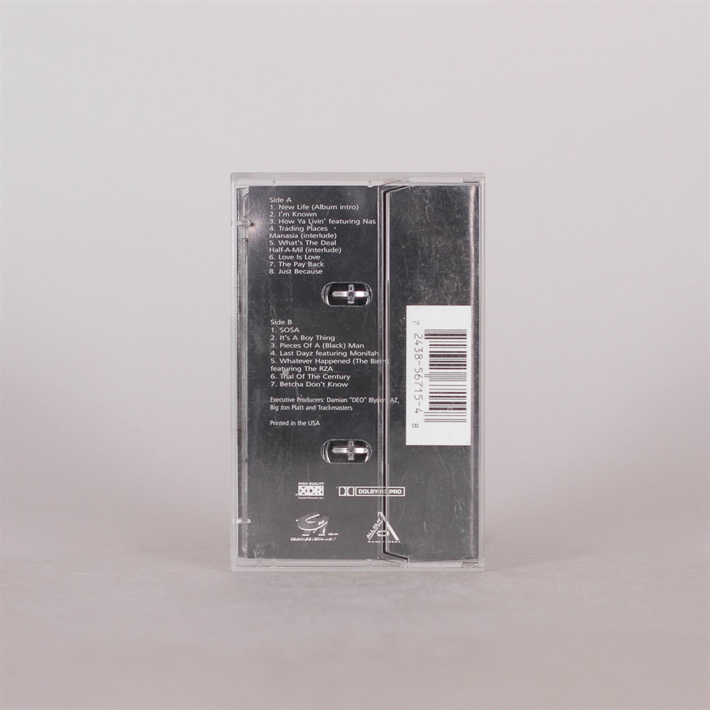 Shelta - AZ Pieces Of A Man 1998 Cassette (CAS-AZPOM)