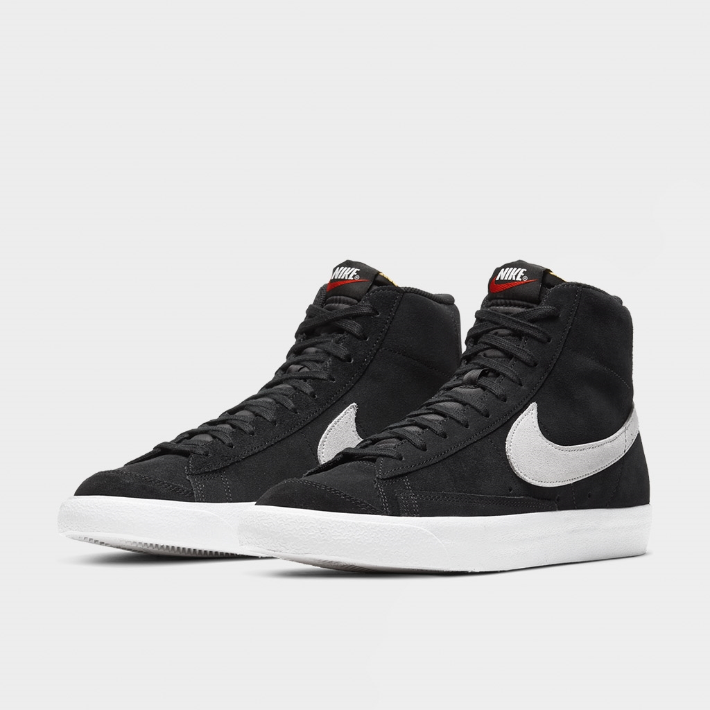 nike blazer mid suede black