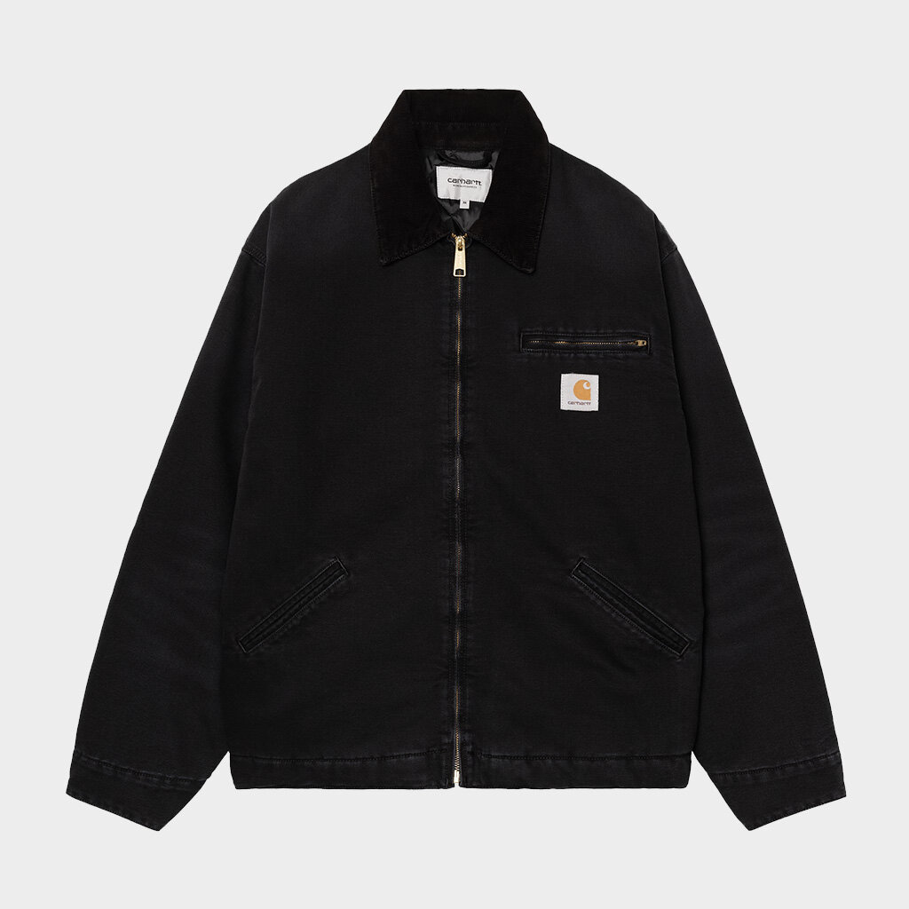 Shelta - Carhartt WIP OG Detroit Jacket Winter Black / Black