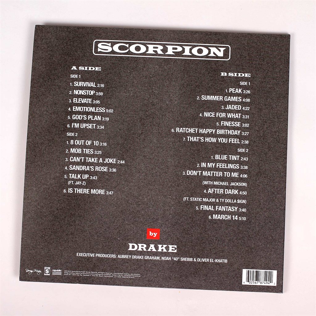 Shelta - Drake Scorpion 2-LP Vinyl (X09604)