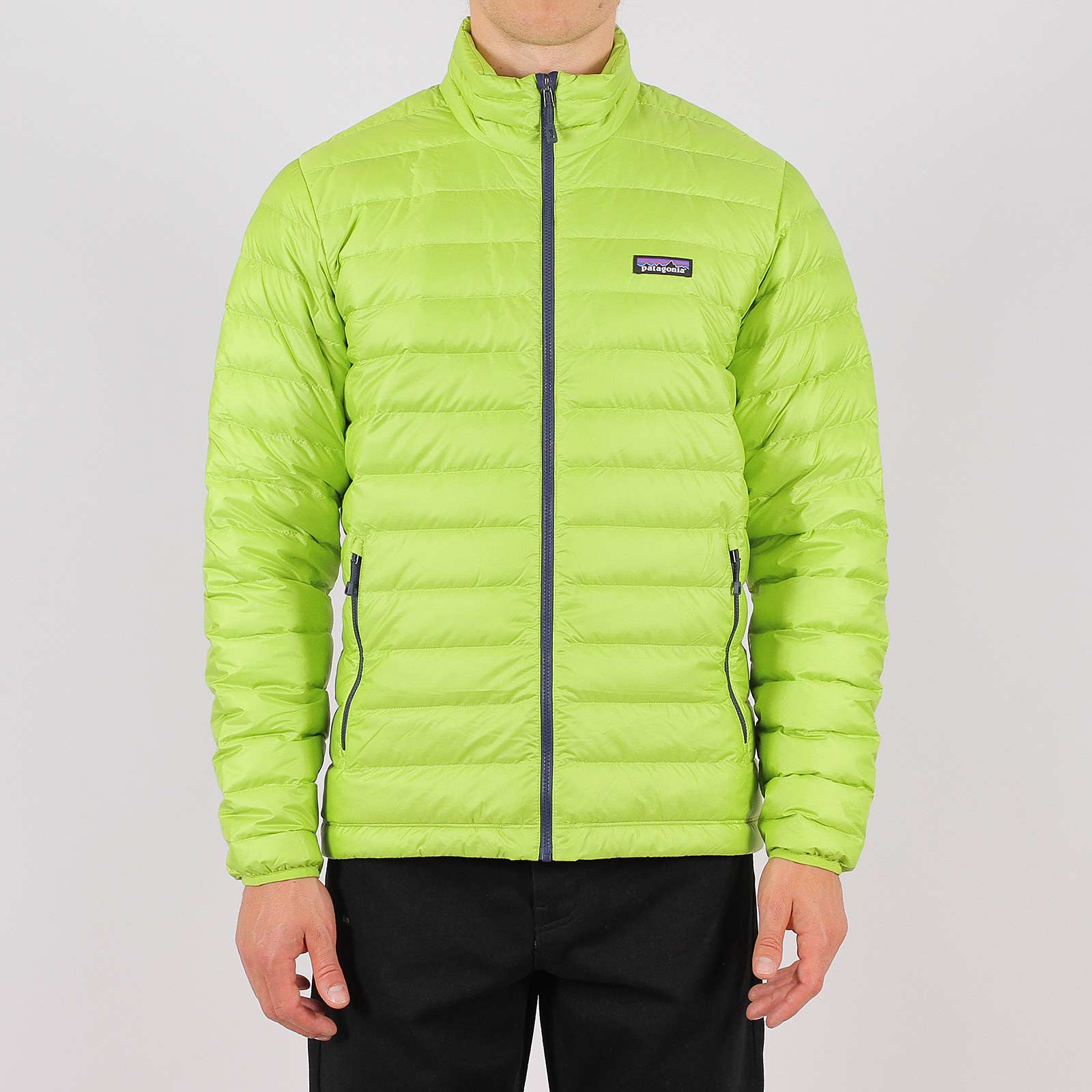 green patagonia down jacket