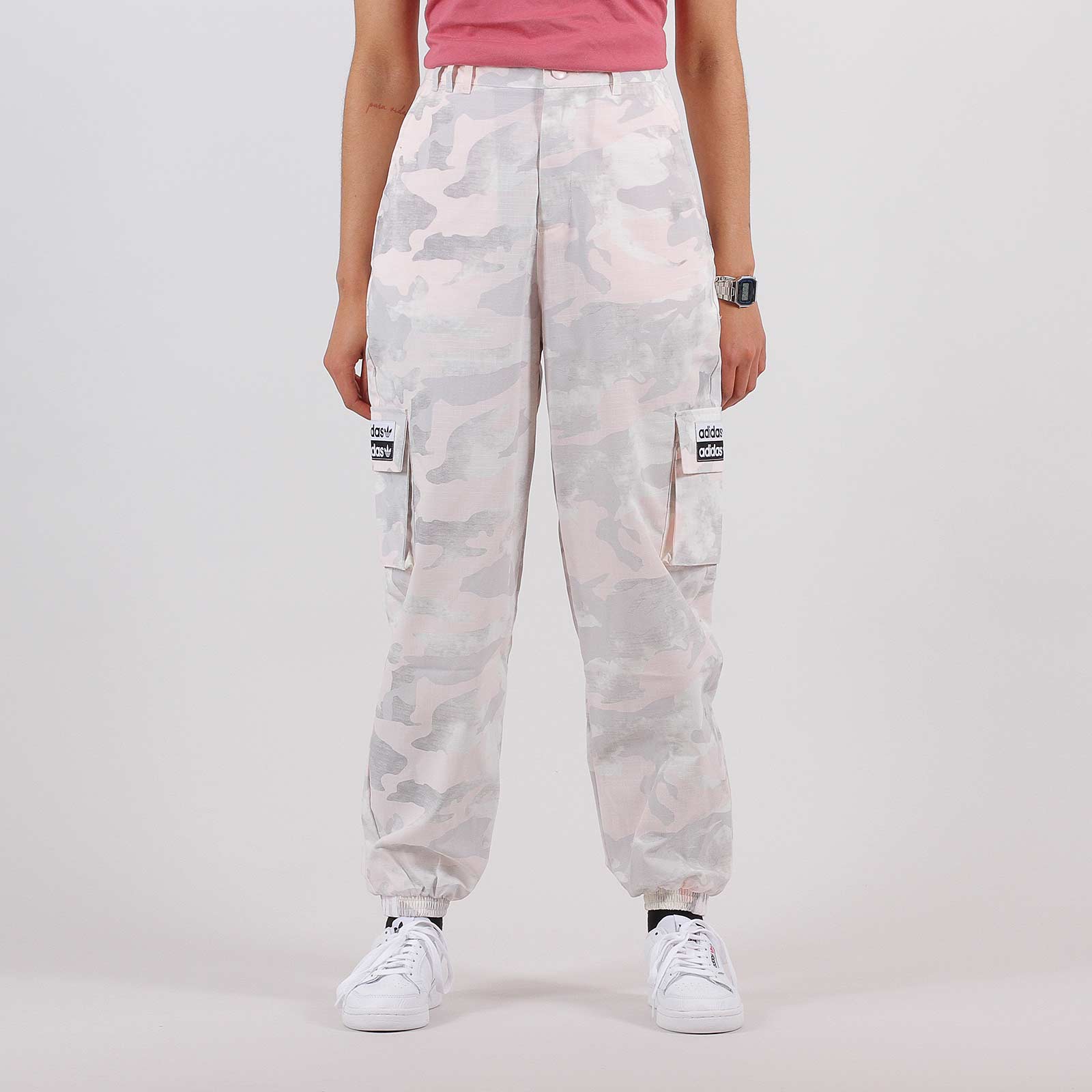 Adidas Originals Womens Pant Pink Camo 