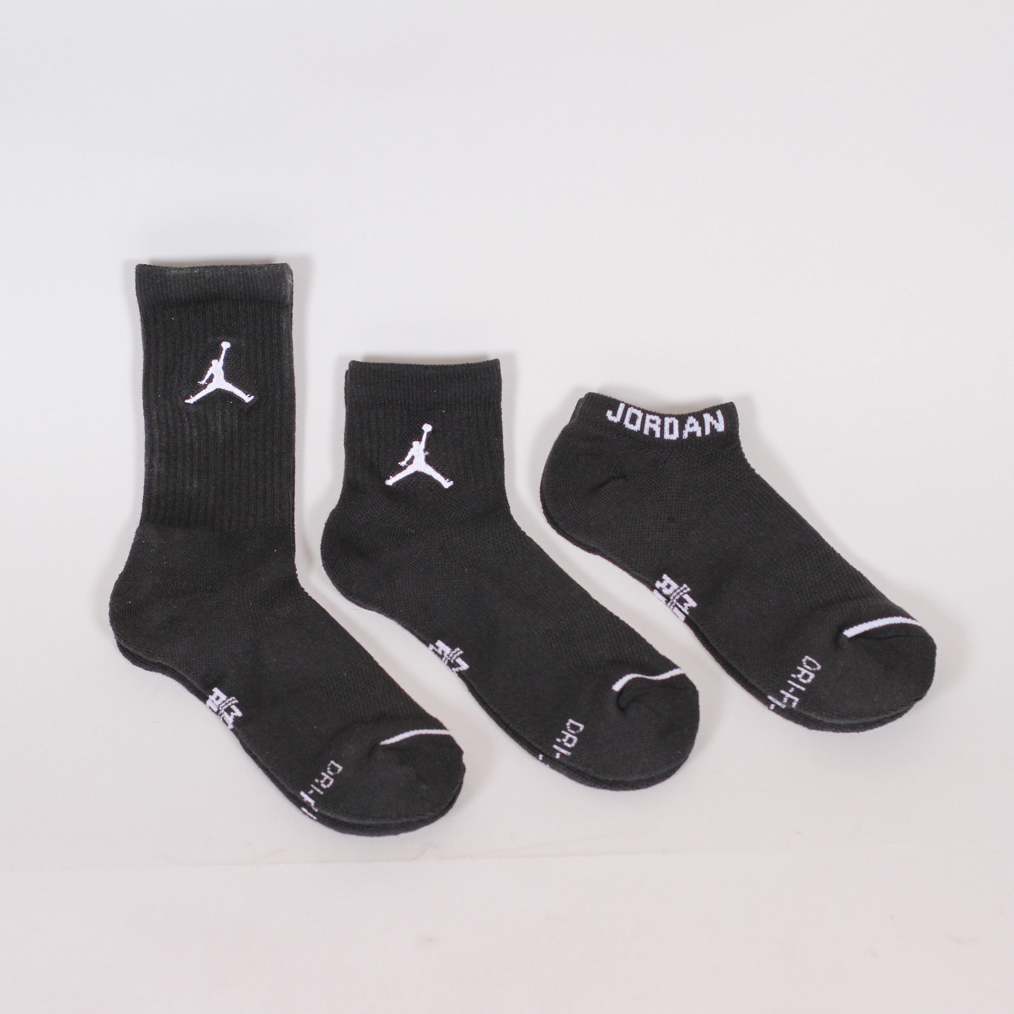 gray jordan socks
