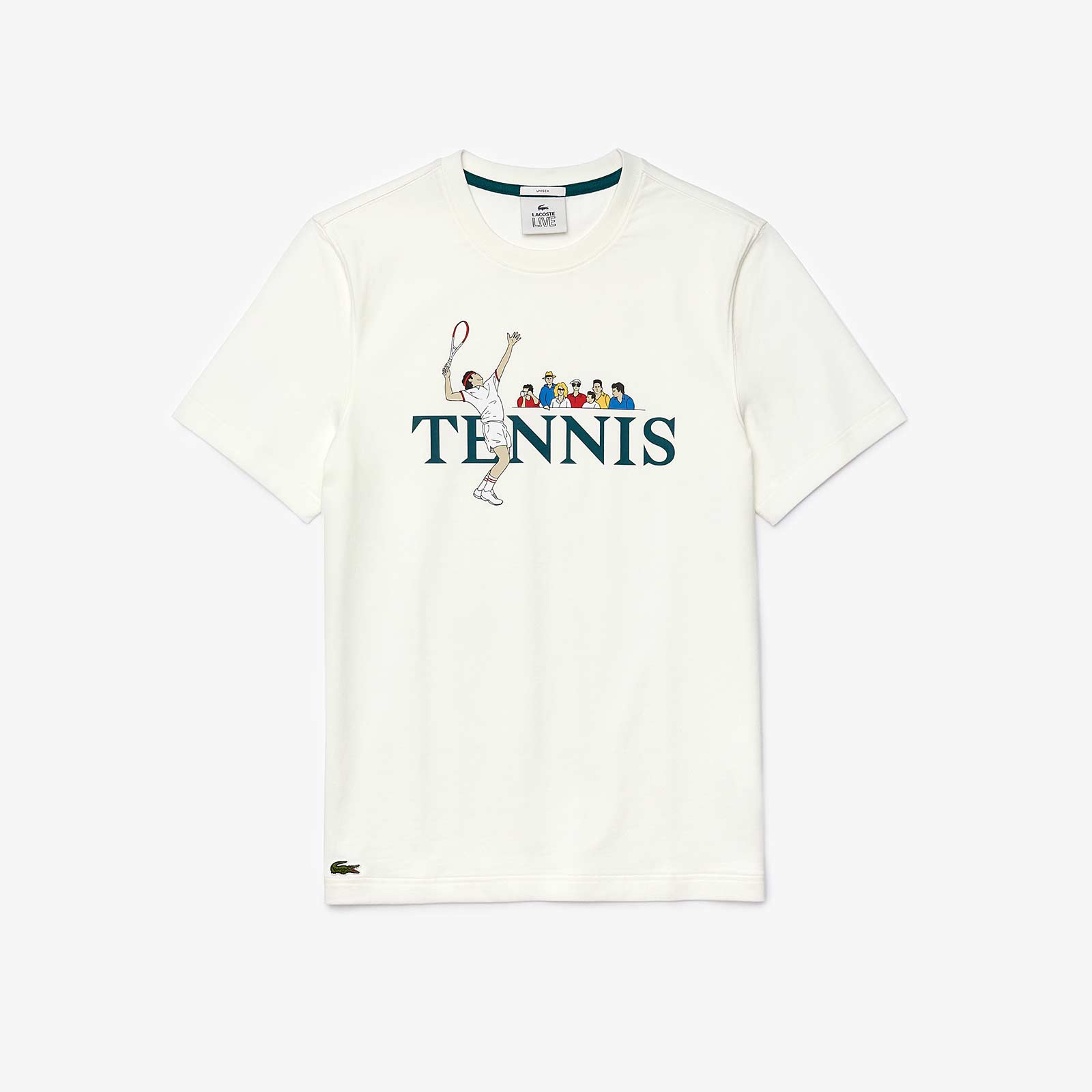 tee shirt lacoste tennis