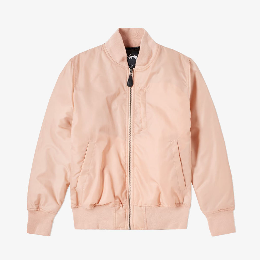 stussy bomber jacket mens